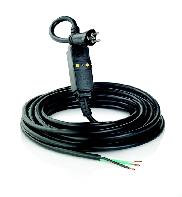 Leviton GFA20-37E 20-Amp 120-Volt 37 ft Cord Set Straight Blade Automatic Reset GFCI Device