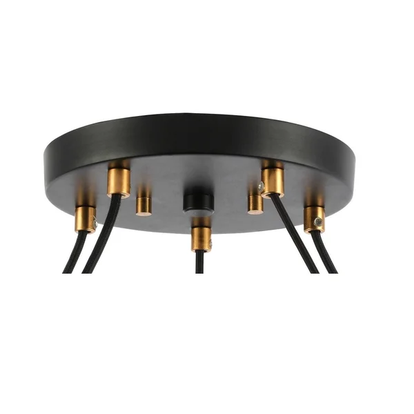 Woodbridge Lighting 18428chz-c80401 Langston 5-Light Pendant Chandelier