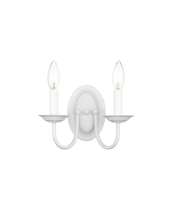 Livex Lighting 4152-07 Home Basics - 2 Light Wall Sconce Bronze