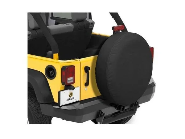 Bestop 61033-17 Tire COVER, Black Twill