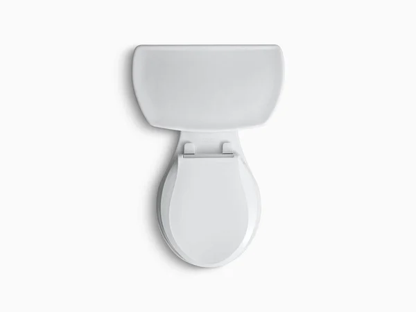 KOHLER K-3947-UT-96 Wellworth Round-Front 1.28 gpf Toilet, 14 In. Rough-In, Insuliner, Tank Locks, Biscuit