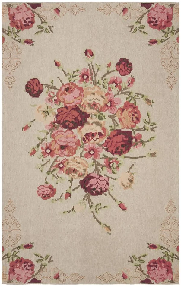 Safavieh Classic Vintage Beige/Red 4 ft. x 6 ft. Area Rug