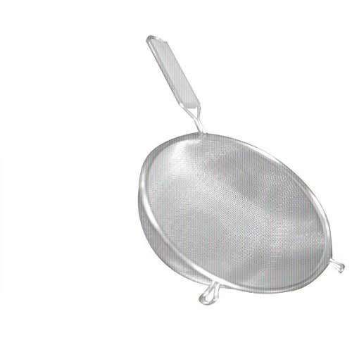 10x22 Wooden Handle Strainer/Double/Stainless/Fine, 2 Packs