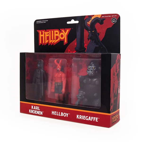 Hellboy Reaction Figures AF 3-Pack A
