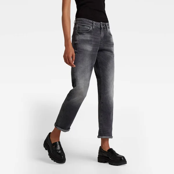 G-Star Raw Women Kate Boyfriend Jeans Grey Size 00-30