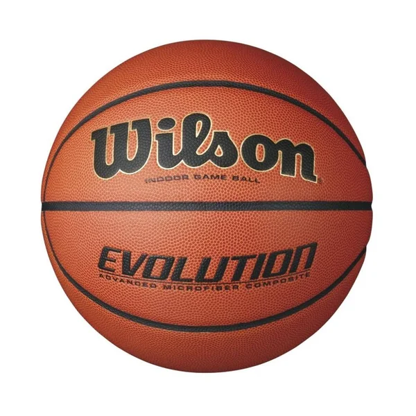 Wilson Evolution Intermediate Size Game Basketball - Scarlet