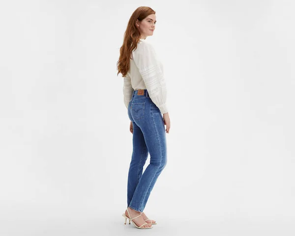Levi&s 312 Shaping Slim Leg Stretch Denim Mid Rise Jeans - 26