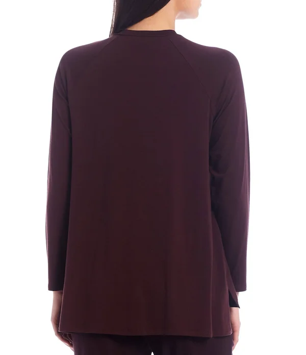 Eileen Fisher Fine Jersey Crew Neck Tunic - S