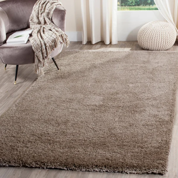 Safavieh Reno Shag SGR419G 8& x 10& Mushroom Rug