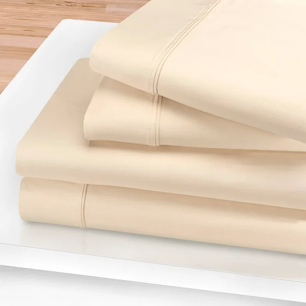 Superior Premium 1200 Thread Count Egyptian Cotton Sheet Set - Ivory