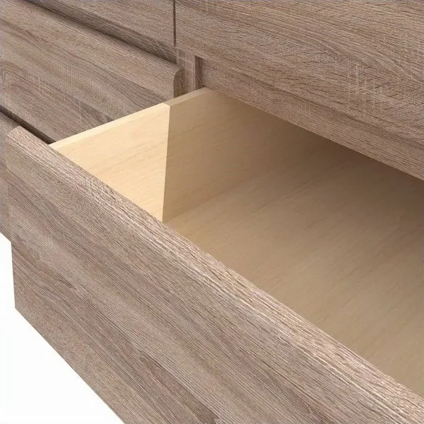 Tvilum Scottsdale 6 Drawer Double Dresser, Truffle