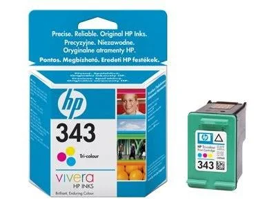 HP 343 Color Printer Ink Cartridge