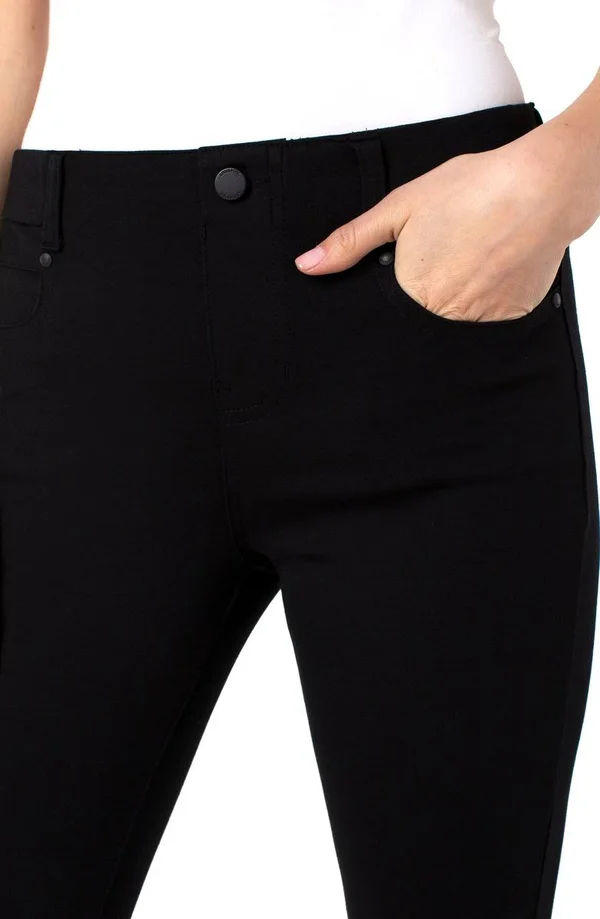 GIA Glider Pull on Super Stretch Ponte Black - 6
