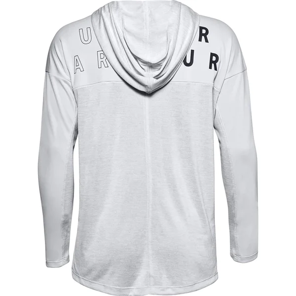 Under Armour Women's Tech Twist Graphic Hoodie Grey Xs