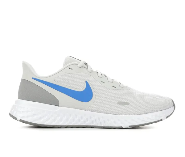 Men's Nike Revolution 5 Running Shoes in Grey/Blue/White Size 7 Medium