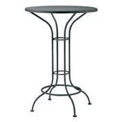 Woodard 19005745 Standard Espresso Aurora 42x22 Round Umbrella Table with Mesh Top