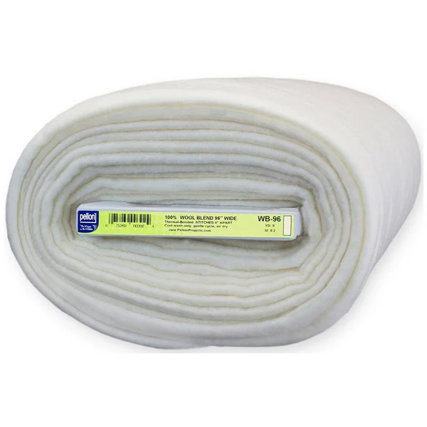 Pellon Wool Batting 96x22X9yd FOB: Mi