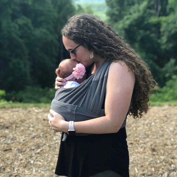 Baby K&tan Breeze Baby Carrier (Small - Charcoal)