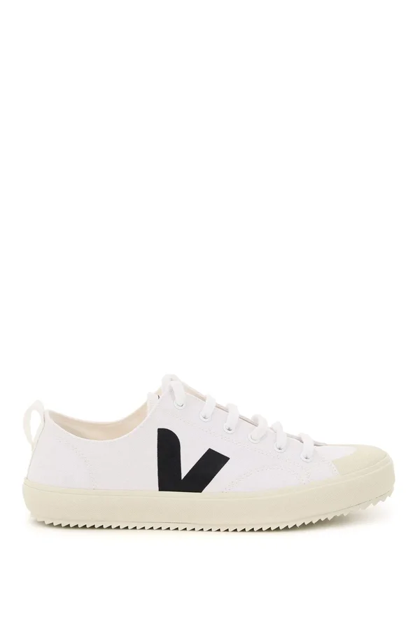 Veja Nova Canvas Sneakers 45 White - Black Cotton