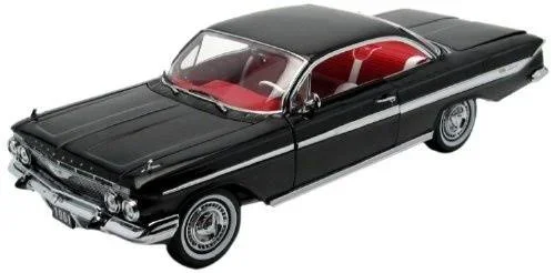 1/18 1961 Chevrolet Impala Sport Coupe - Black