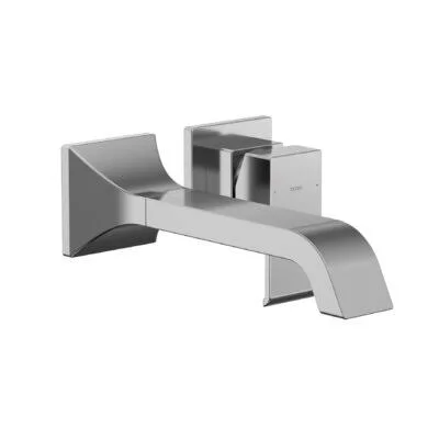 Toto GC 1.2 GPM Wall-Mount Single-Handle Long Bathroom Faucet with Comfort Glide Technology - Polished Chrome - TLG08308U#CP