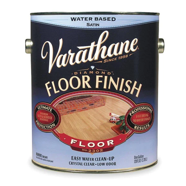 Varathane 230131 Floor Finish, Semi-Gloss, Clear, 1 Gal