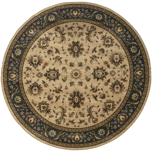 Oriental Weavers Ariana 311Z3 Ivory Area Rug 6& Round