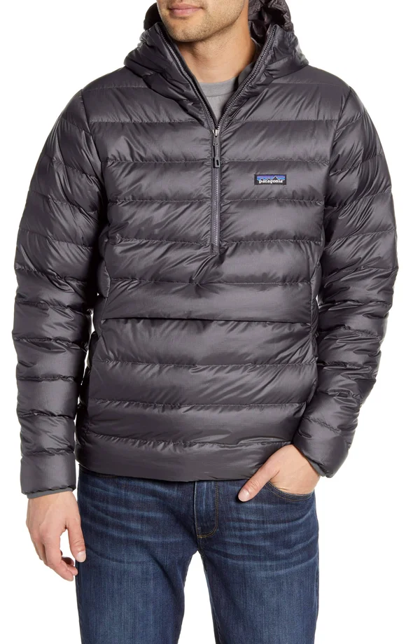 Patagonia Men's Down Sweater Hoody Pullover L