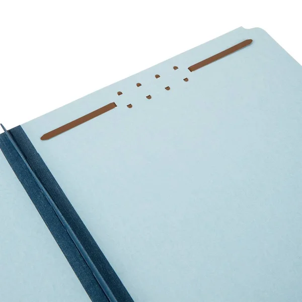 Pendaflex Pressboard Folders 2 Fasteners 1x22 Expansion 1/3 Tab Legal Blue 25/Box