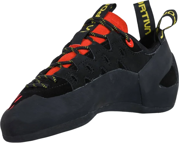 La Sportiva Tarantulace Climbing Shoes - Men's Black/Poppy - 41