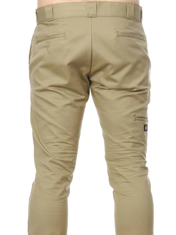 Dickies Men's Skinny Straight Fit Double Knee Work Pants