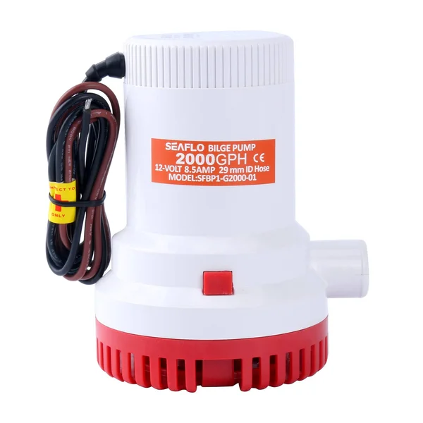 Seaflo 2000 GPH 12V Boat Marine Plumbing Electric Bilge Pumps