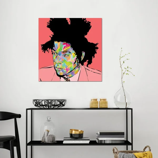 TECHNODROME1 Large Canvas Prints - Basquiat 2020 ( People > celebrities > Painters & Artists > Jean-Michel Basqu