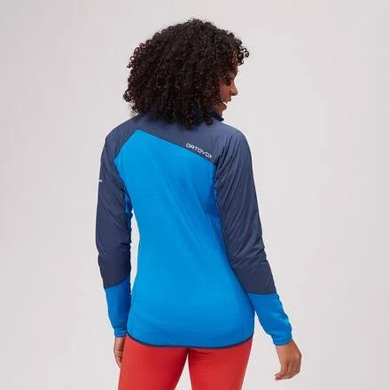 Ortovox Westalpen Swisswool Hybrid Jacket - Women's Safety Blue, M