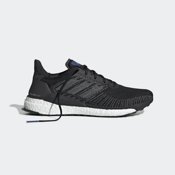 Adidas Mens Solar Boost 19 Running Shoes Core Black/Core Black/Core Black Size 8.0