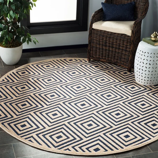 Safavieh Cottage COT941A Area Rug Navy, Creme 2&3x22 x 8& Runner