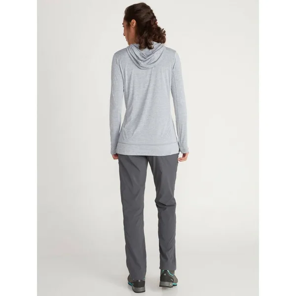 ExOfficio Women's BugsAway Sol Cool Kaliani Hoody - Medium - Tea Rose Heather