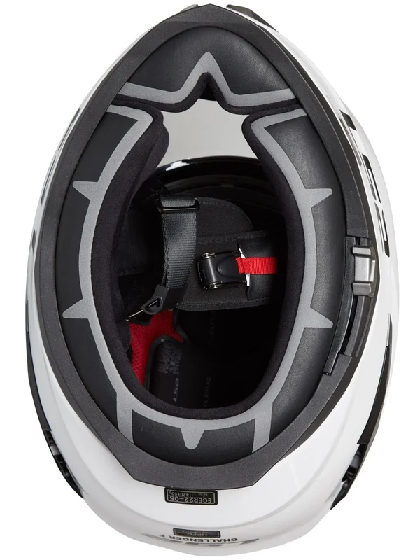 LS2 FF327 Challenger Solid Helmet - White, Size S
