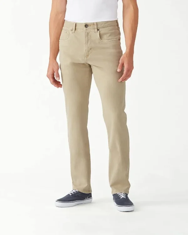 Tommy Bahama Men's Boracay Brushed Twill Pants - Spring Meadow - Size 35 x 32