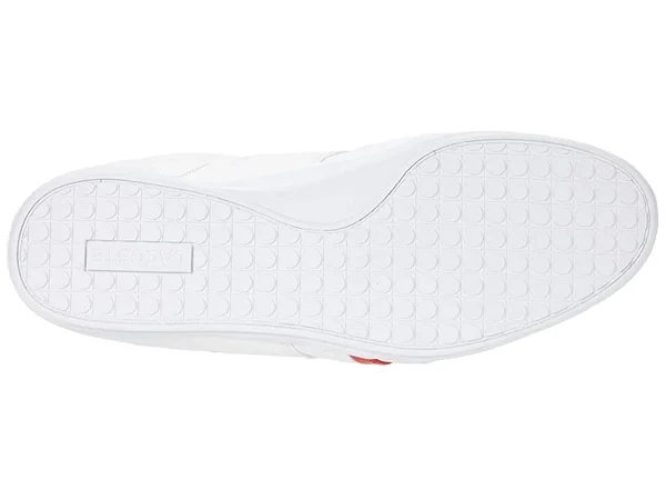 Lacoste Misano Strap 0721 1 Men's Shoes White/Red : 13 M