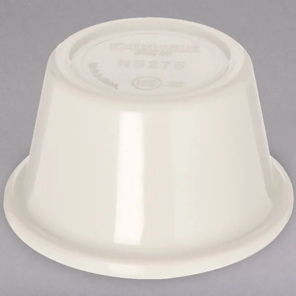 Carlisle (S27542) Bone 1.5 oz Smooth Melamine Ramekin