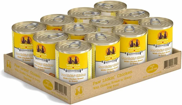 Weruva Canned Dog Food Paw Lickin& Chicken in Gravy 14 oz