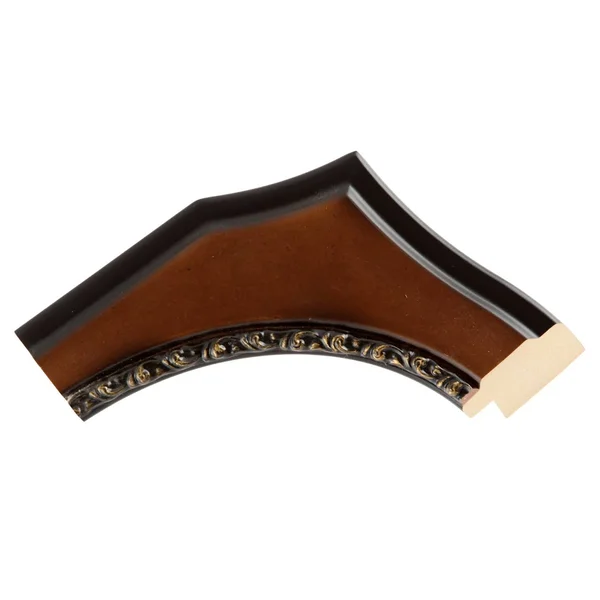 San Francisco Framed Oval Mirror - Walnut