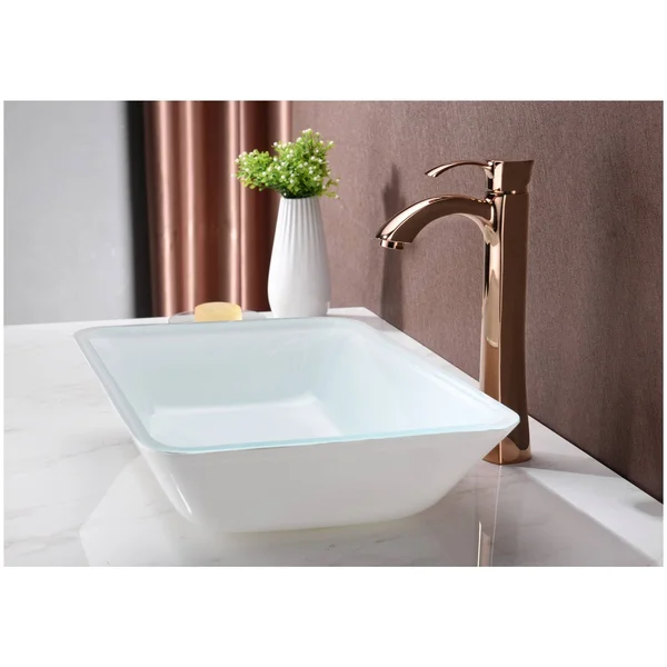 Anzzi LS-AZ194 Broad Series Vessel Sink in White