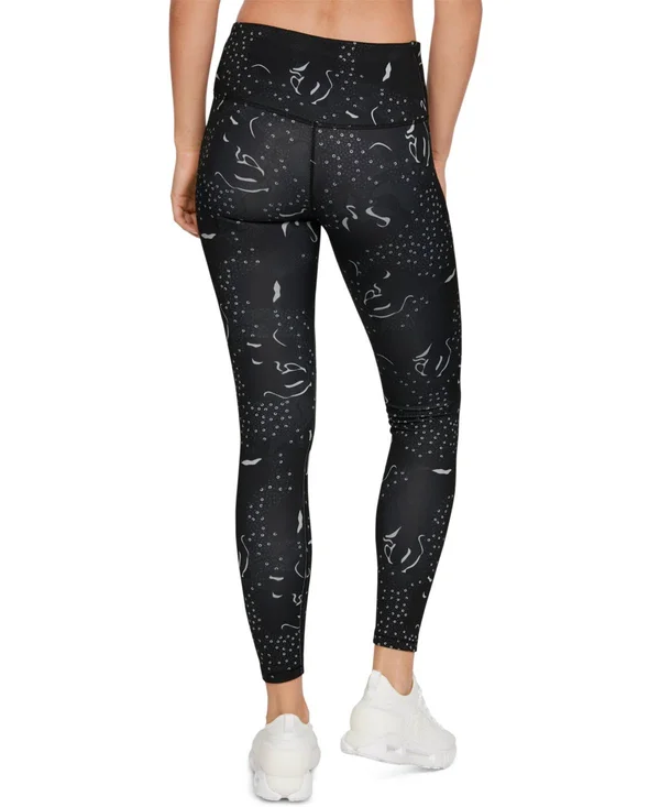 Under Armour Women's ColdGear Armour Print Leggings, XS, Black