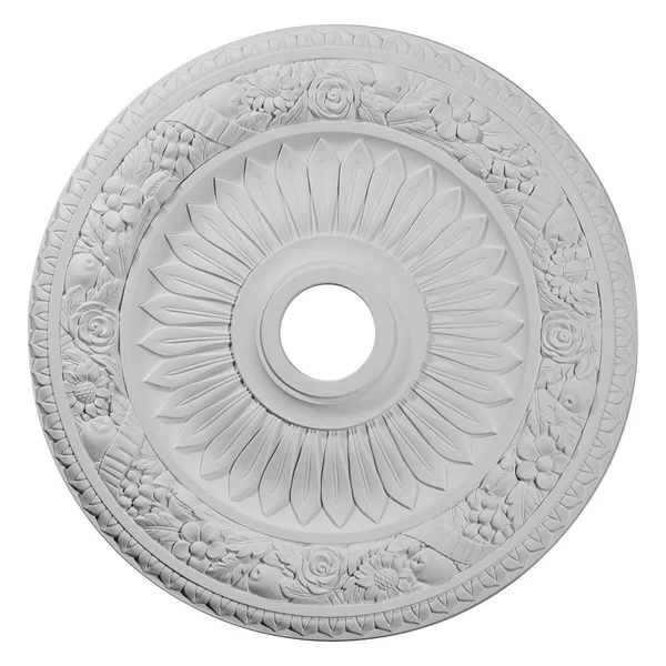 23 5/8x22OD x 3 5/8x22ID x 1 1/8x22P Bellona Ceiling Medallion (Ultra Pure White)