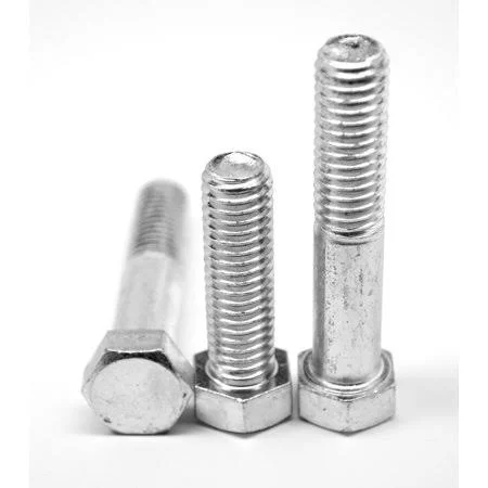 1 1/8 inch-7 x 5 inch (PT) Coarse Thread Grade 5 Hex Cap Screw (Bolt) Medium Carbon Steel Zinc Plated Pk 20, Men's