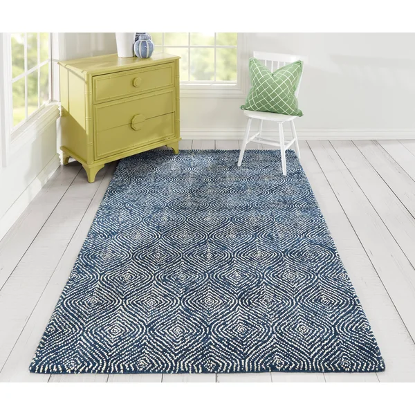 Momeni Roman Holiday ROH-1 Navy Area Rug 8'x10'