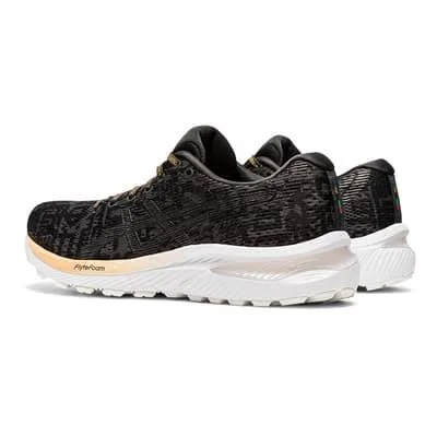 Asics GEL-Cumulus 22 Running Shoes Black Grey Yellow Women - 44