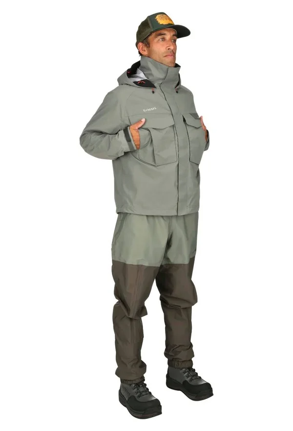 Simms Striker Grey Freestone Wading Jacket